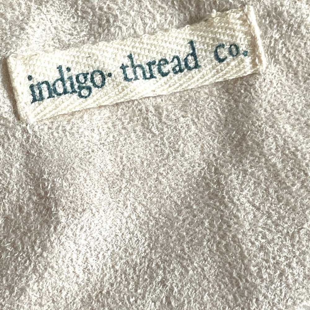 Streetwear Indigo Thread Co. Boho Cream Faux Sher… - image 4