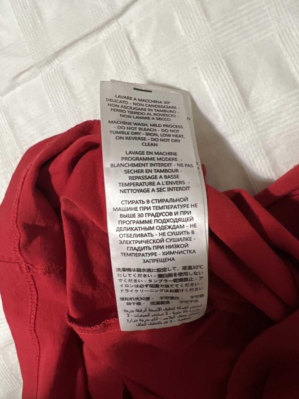 Alexander McQueen Red basic MCQ tee - image 9
