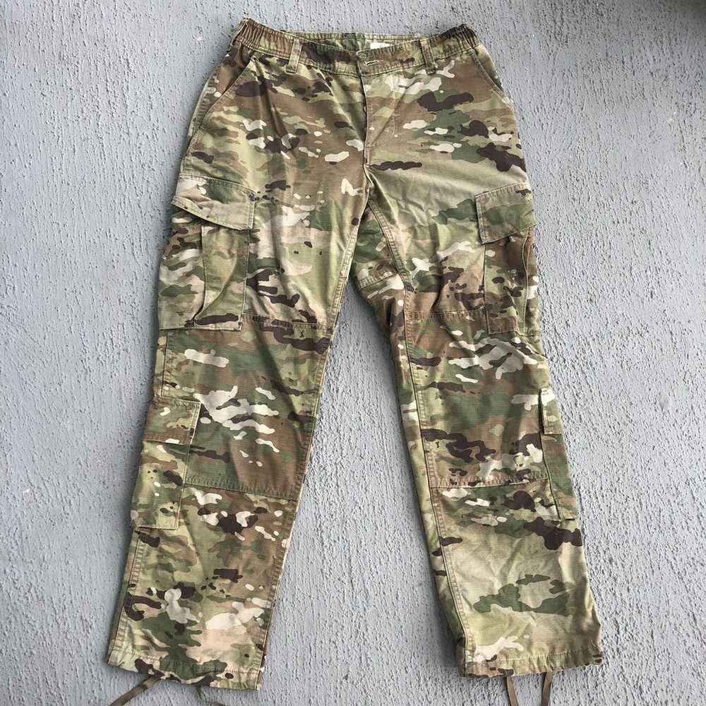 Military × Vintage Vintage Camo Military Pants - image 1