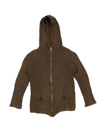 Beams Plus × Japanese Brand Mesh Knit Zip Hoodie - image 1