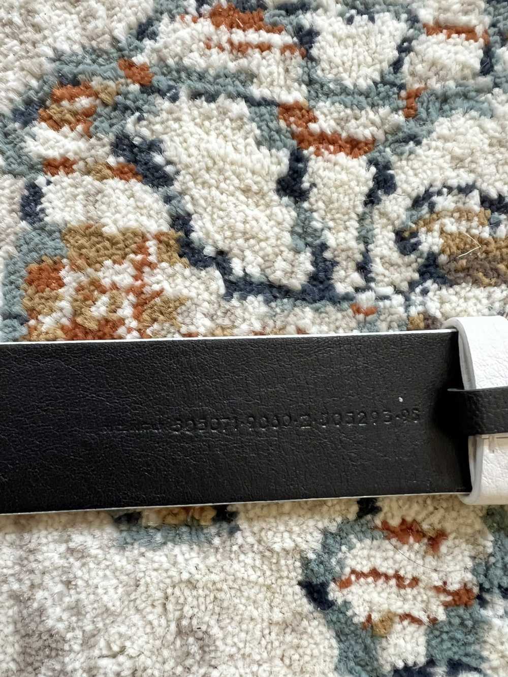 Balenciaga White balenciaga belt - image 4