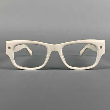 Linda Farrow Luxe Light Gray Acetate Frames