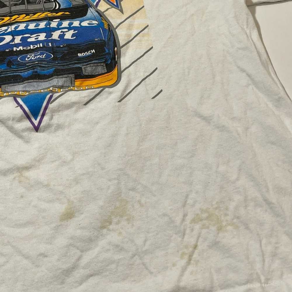 NASCAR × Vintage 90s NASCAR Rusty Wallace Front &… - image 3
