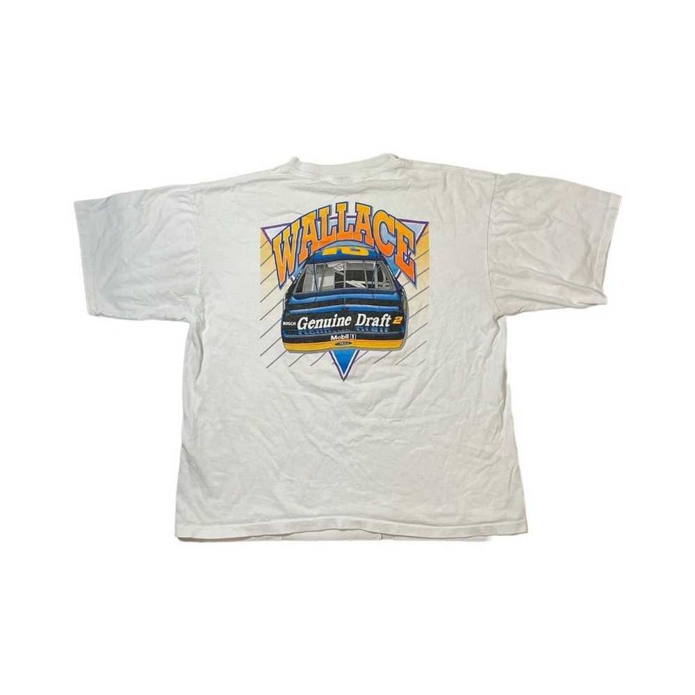 NASCAR × Vintage 90s NASCAR Rusty Wallace Front &… - image 7