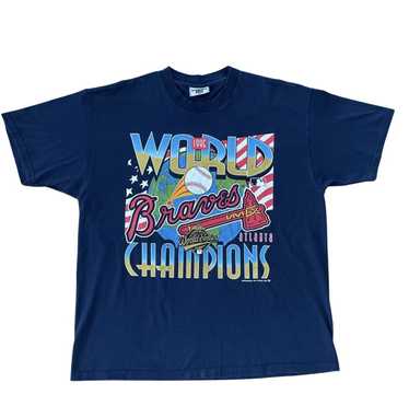 1995 Atlanta Braves NL Champs Salem Sportswear MLB Crewneck Sweatshirt Size  XL – Rare VNTG