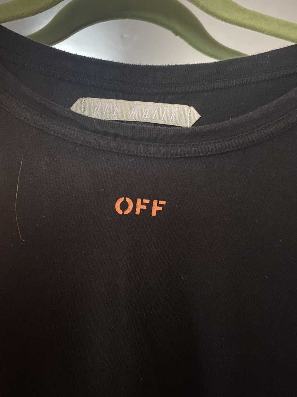 Off white vlone crewneck cheap black