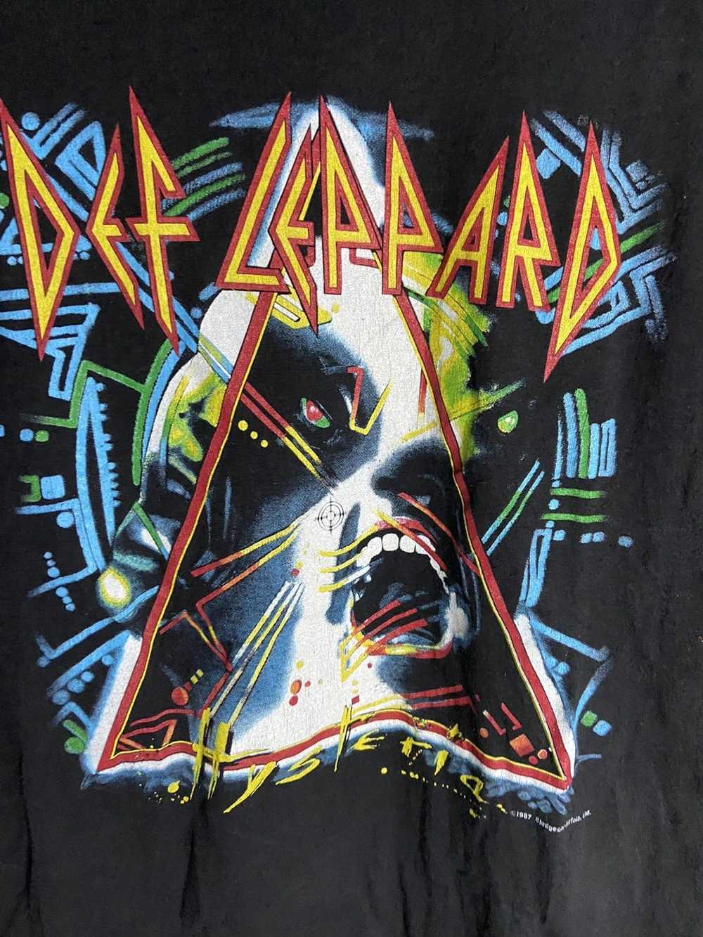 Def Leppard × Vintage VINTAGE DEF LEPARD💔💔😊 - image 4