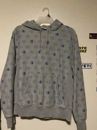 Champion All Over Logo Hoodie
