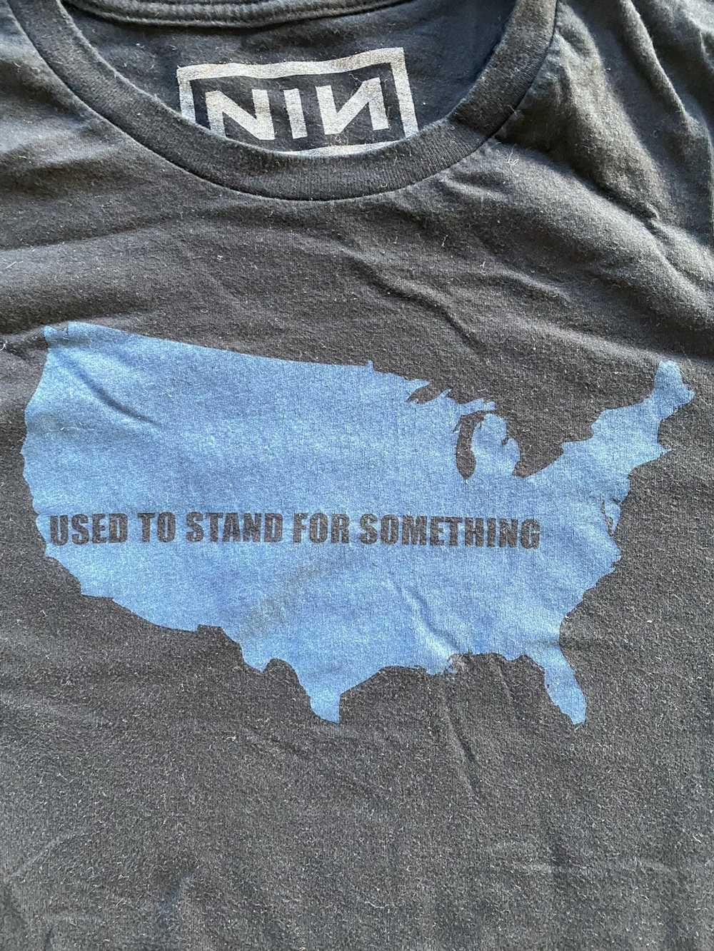 Rock Tees NIN / AMERICA Used To Stand For Somethi… - image 3