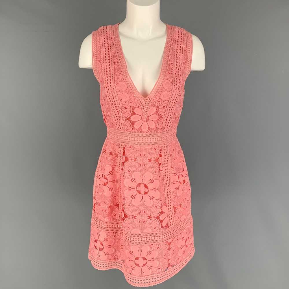 Alice + Olivia Rose Polyester Lace ALine Dress - image 1