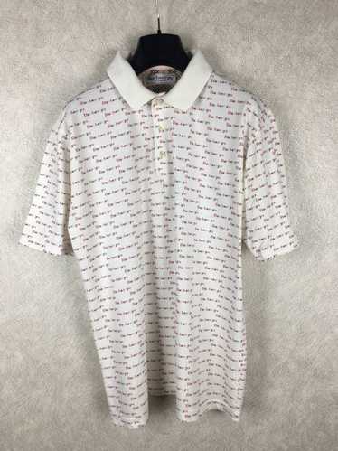 Burberry 💥RARE! BURBERRY MONOGRAM WHITE POLO