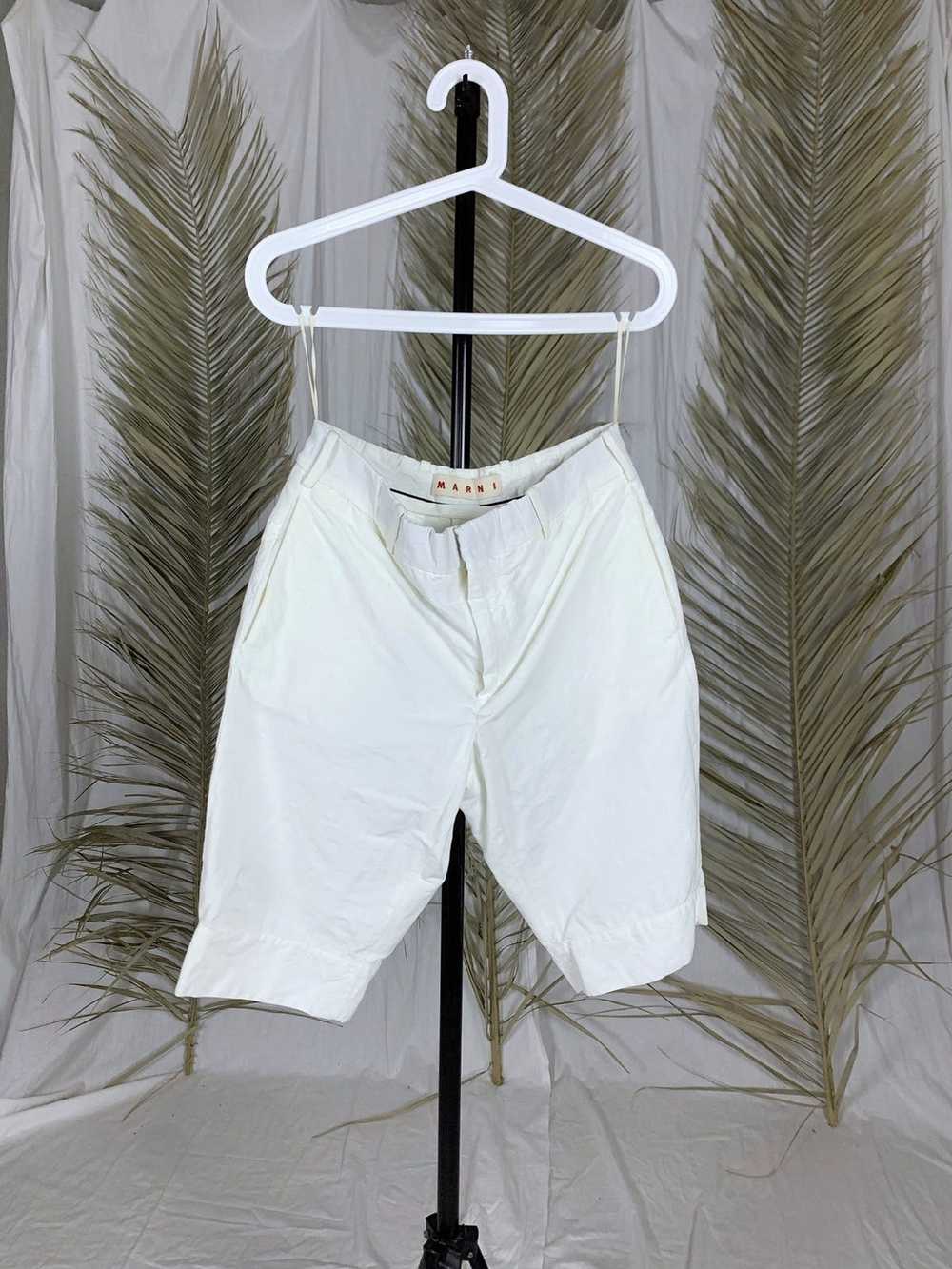 Luxury × Marni MARNI CLASSIC WHITE SHORTS - image 2