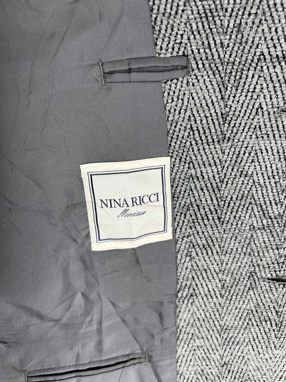 Designer × Tailor Made NINA RICCI BLAZER - image 8