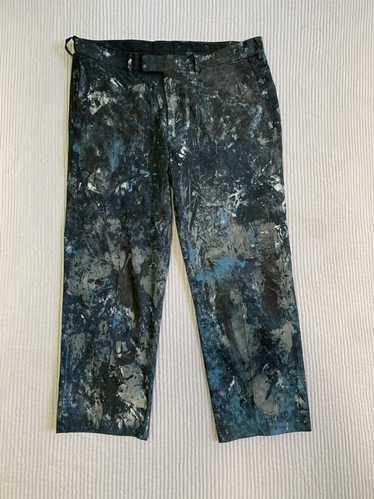 Art × Handmade AbEx Painted Pant