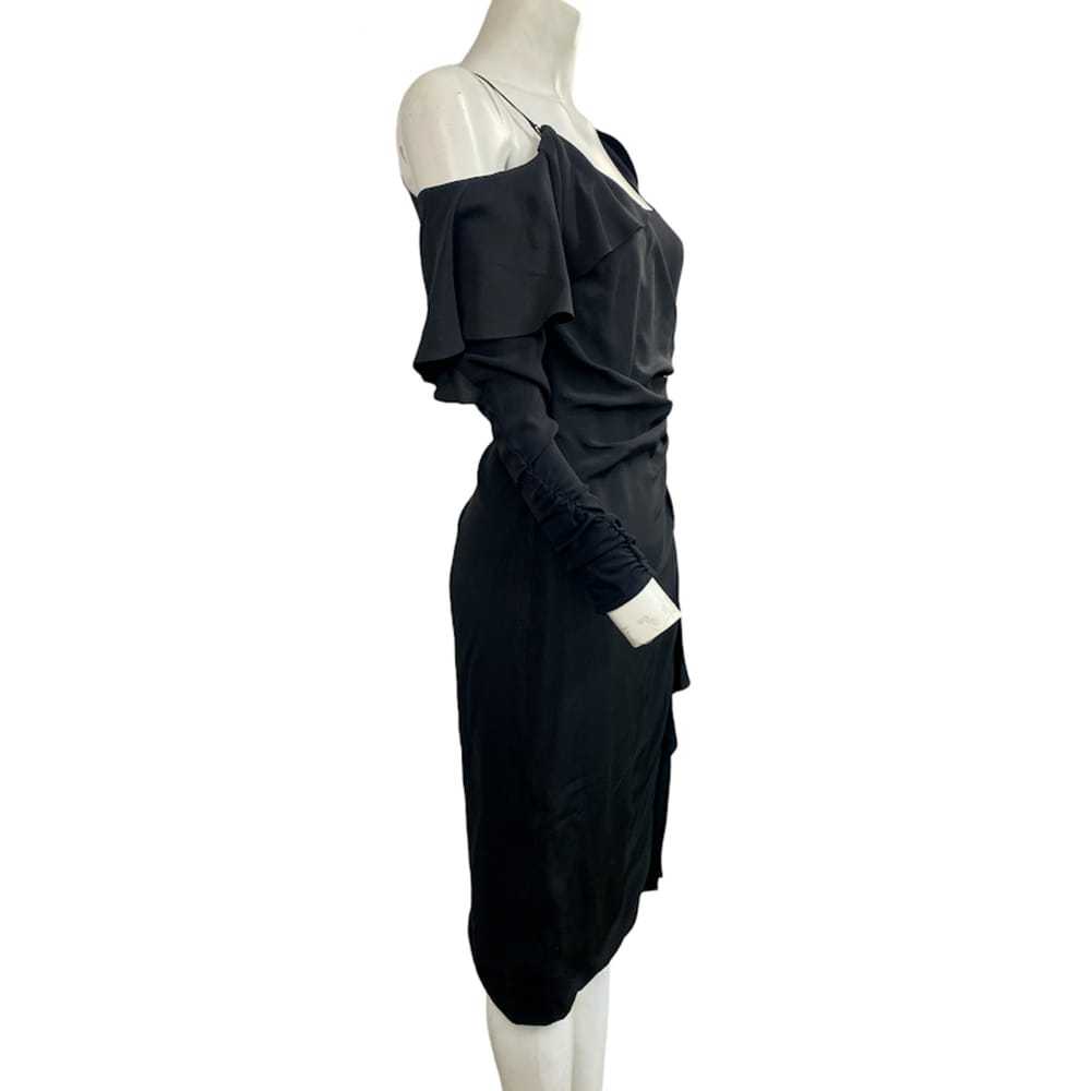 Versace Silk mid-length dress - image 2