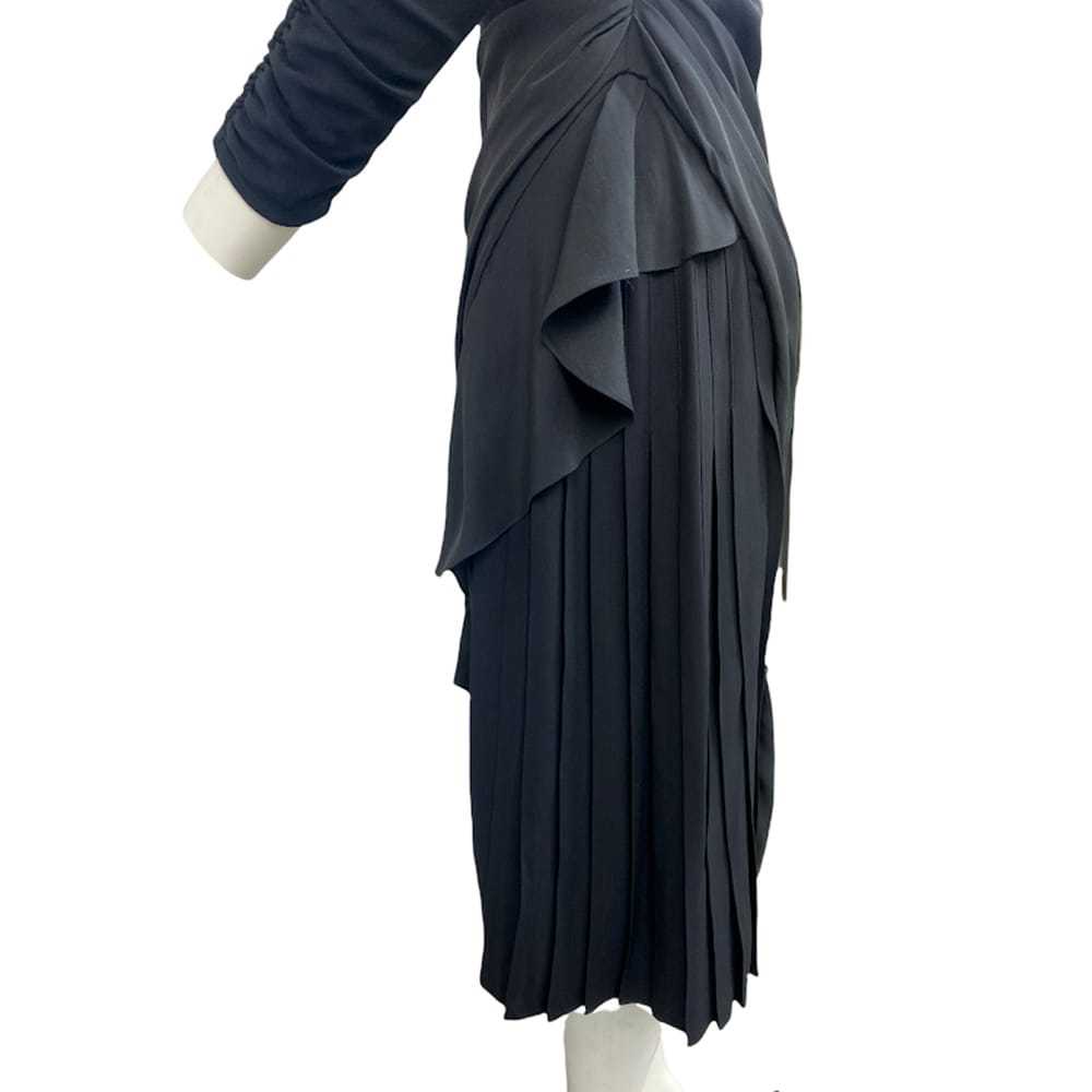 Versace Silk mid-length dress - image 4