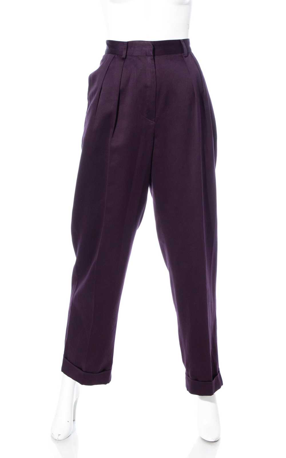 1990s JEAN PAUL GAULTIER Purple Pant Suit | small… - image 10