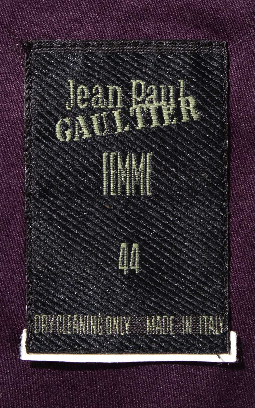 1990s JEAN PAUL GAULTIER Purple Pant Suit | small… - image 3