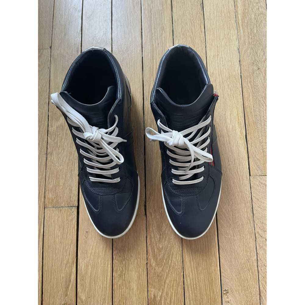 Dior Homme Leather high trainers - image 2