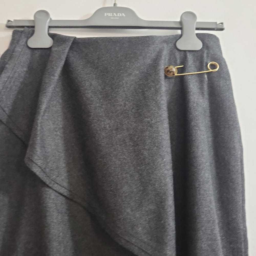 Fendi Wool mid-length skirt - image 2