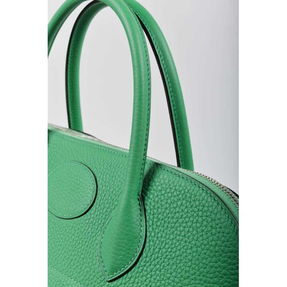 Hermès Bolide leather handbag - image 5