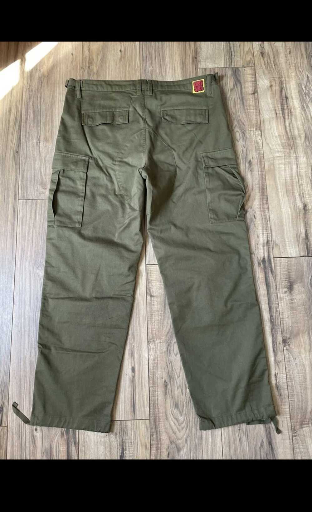 Empyre Empyre Olive Green Cotton Cargo Pants Mens… - image 2