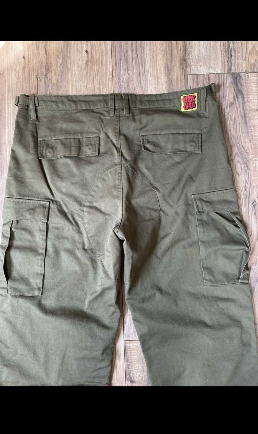 Empyre Empyre Olive Green Cotton Cargo Pants Mens… - image 3