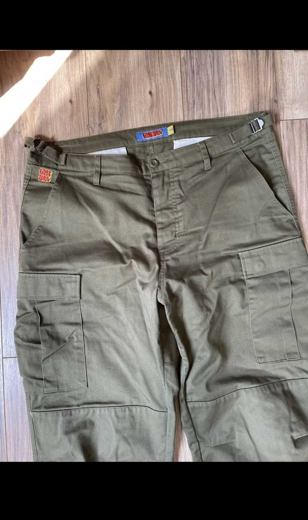 Empyre Empyre Olive Green Cotton Cargo Pants Mens… - image 5