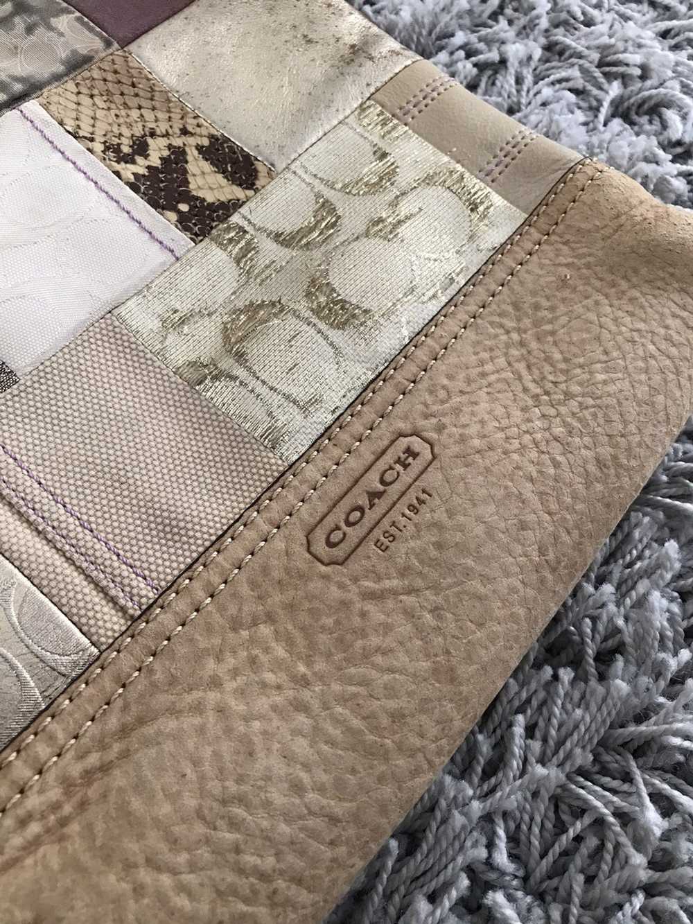 Coach suffolk outlet patchwork