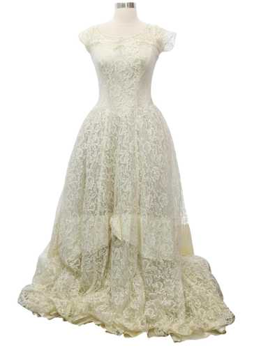 1950's Union Label Wedding Dress