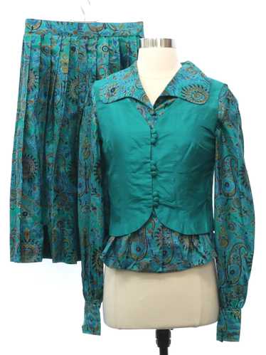 1990's LokeNath and Co Womens Silk Suit