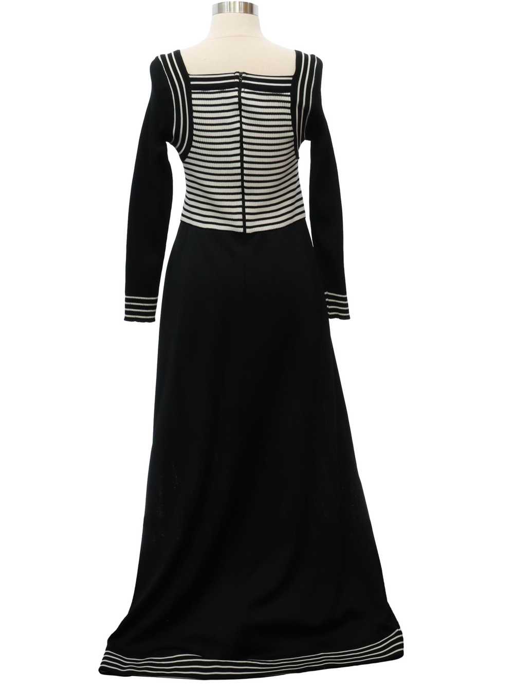 1970's Giomo Mod Knit Maxi Dress - image 3
