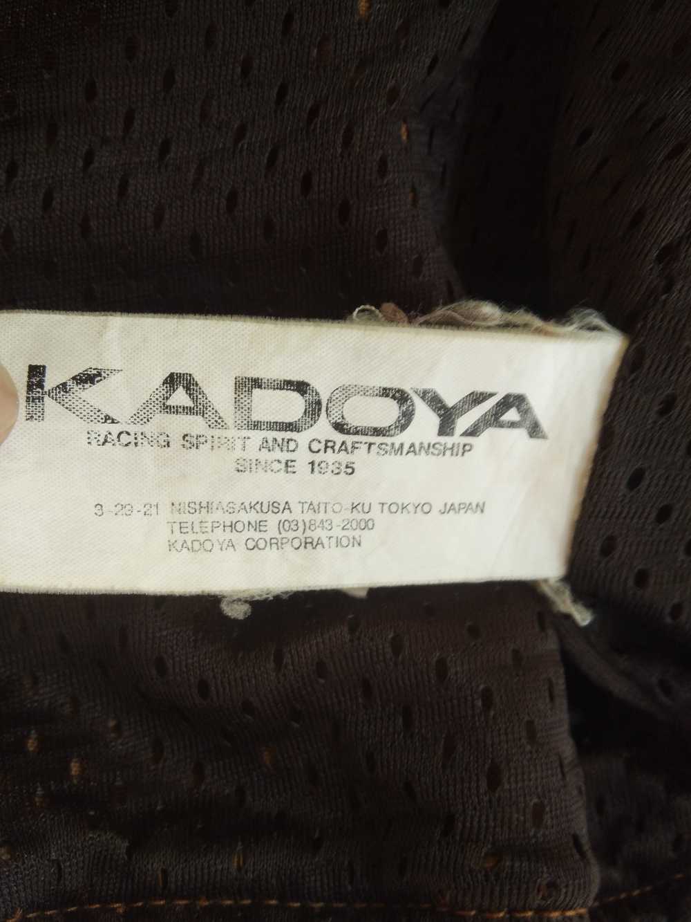 Japanese Brand × Racing × Vintage Vintage Kadoya … - image 11