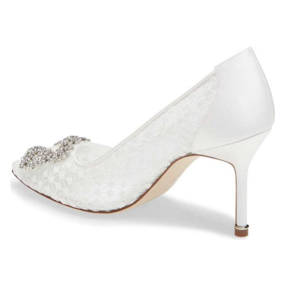 Manolo Blahnik Leather heels - image 4