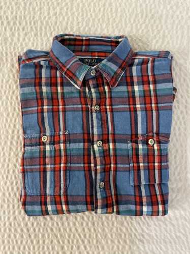 Polo Ralph Lauren Plaid Flannel Work Shirt