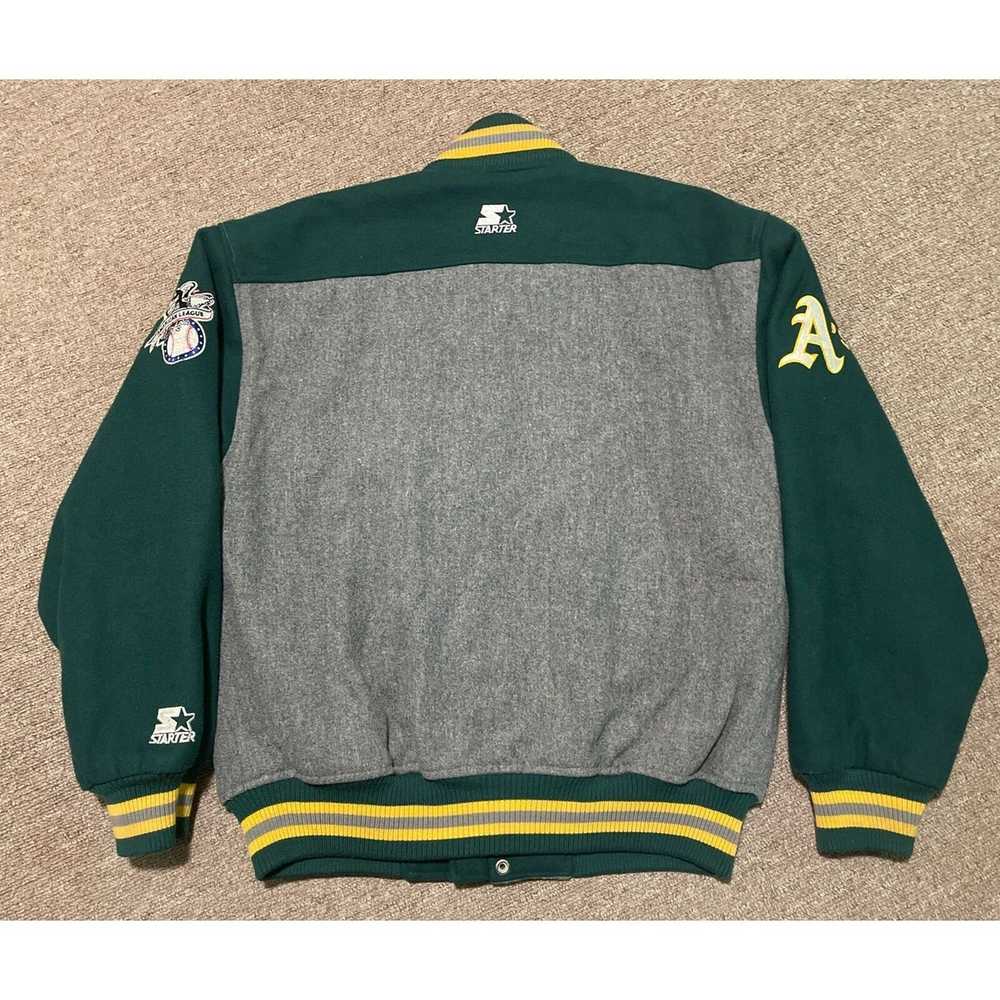 Starter Vintage 90s Large Starter Oakland Athleti… - image 2