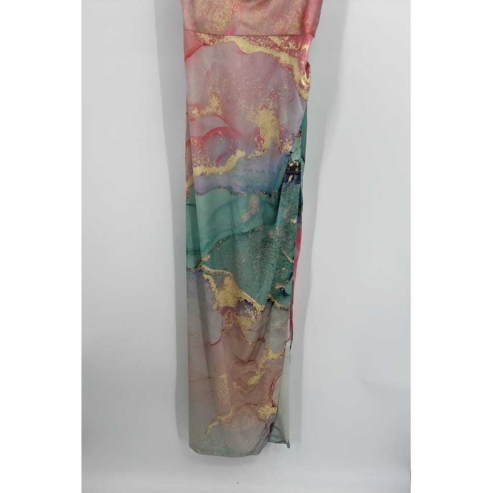 Retrofête Silk maxi dress - image 4