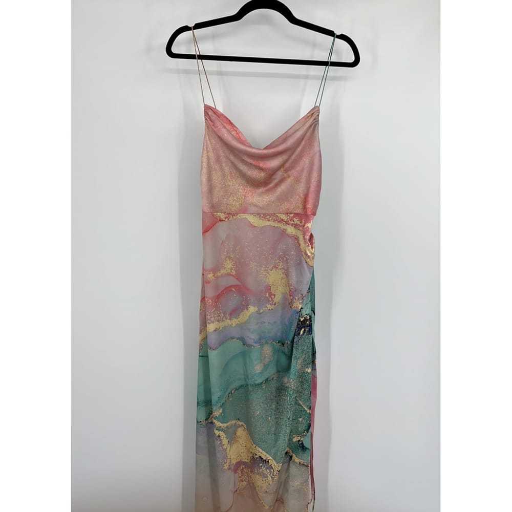 Retrofête Silk maxi dress - image 6