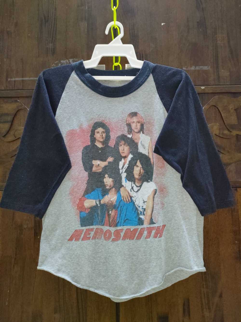 Aerosmith × Rock T Shirt × Vintage Vintage Aerosm… - image 1