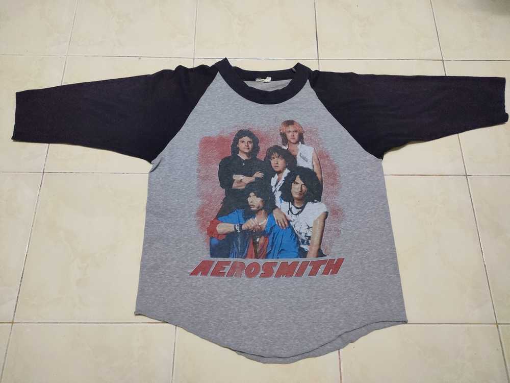 Aerosmith × Rock T Shirt × Vintage Vintage Aerosm… - image 3