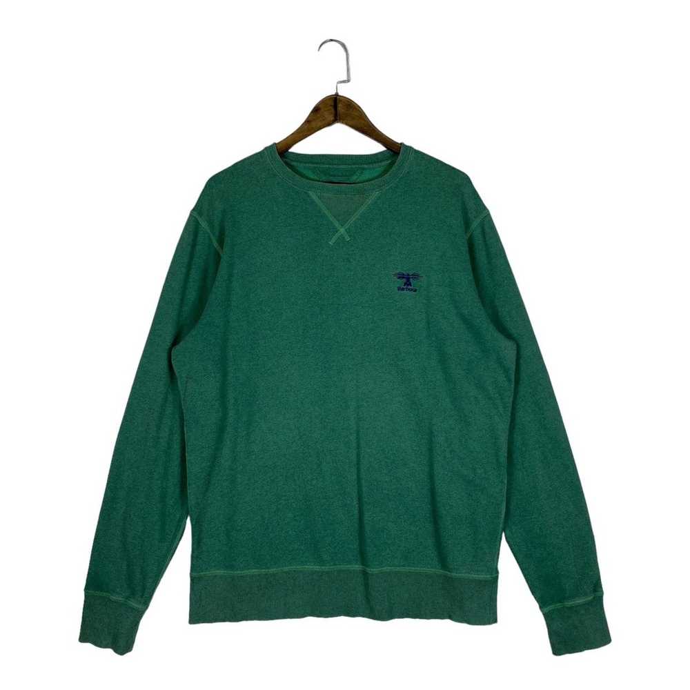 Barbour Vintage Barbour Sweatshirt Crewneck Made … - image 2