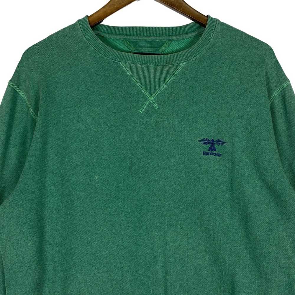 Barbour Vintage Barbour Sweatshirt Crewneck Made … - image 5