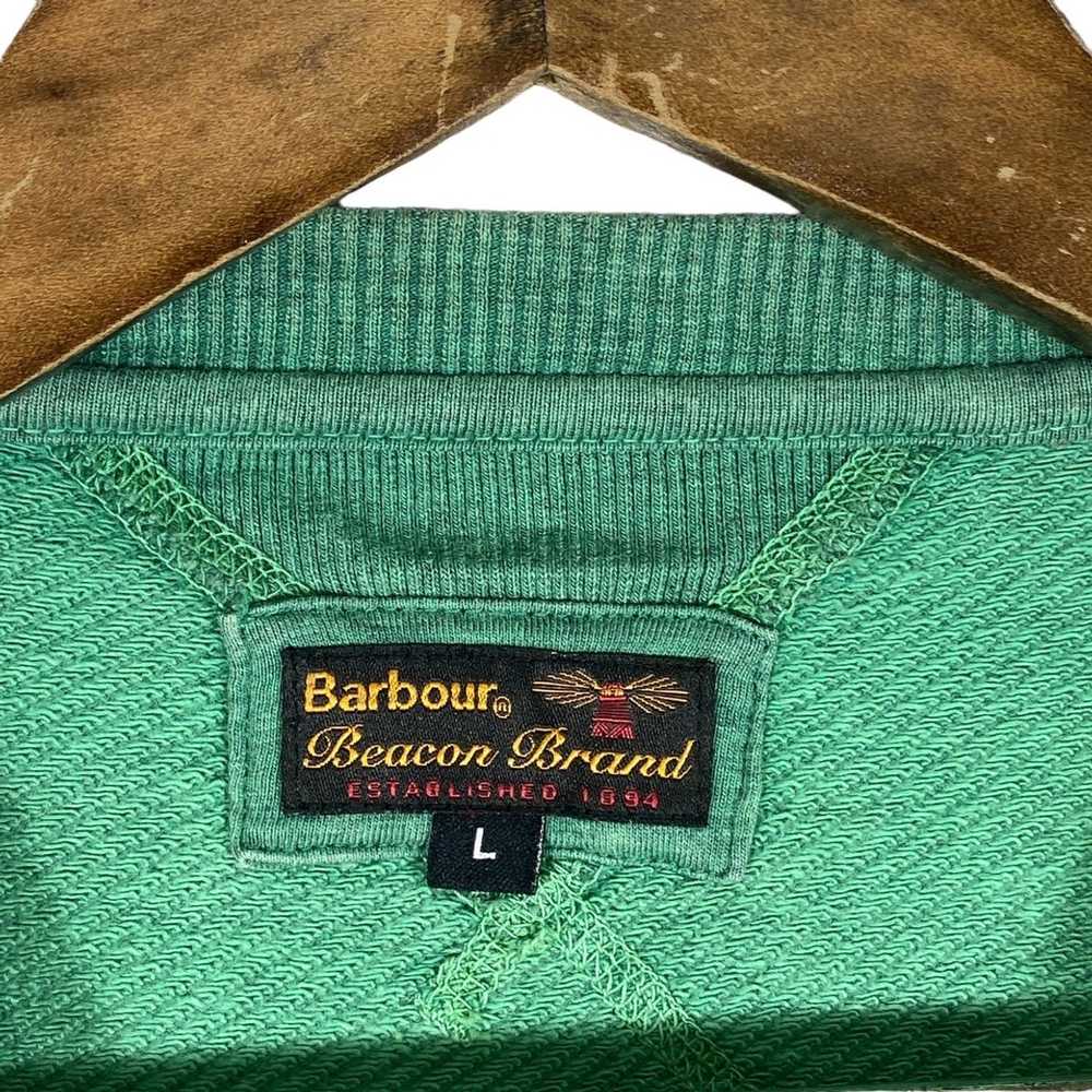 Barbour Vintage Barbour Sweatshirt Crewneck Made … - image 8