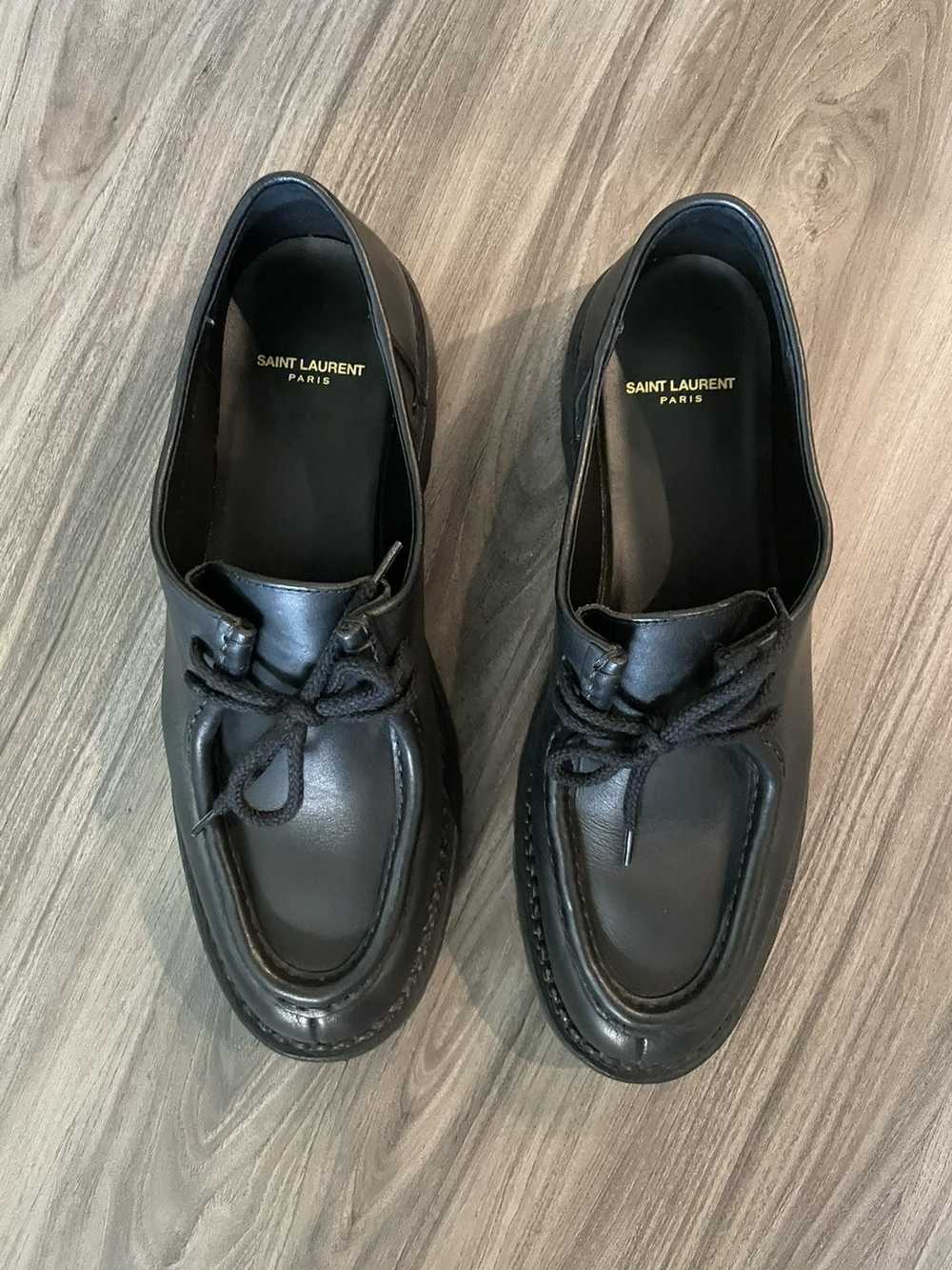 Yves Saint Laurent MALO DERBIES IN SMOOTH LEATHER… - image 4