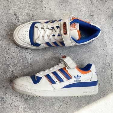 adidas Forum Low Men's Sizes Royal Blue Core White Shoes Strap FY7756 $100  NEW 