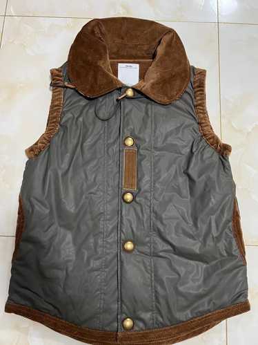 Visvim Visvim 13aw T.C.T Round Collar Vest Fil. Ex