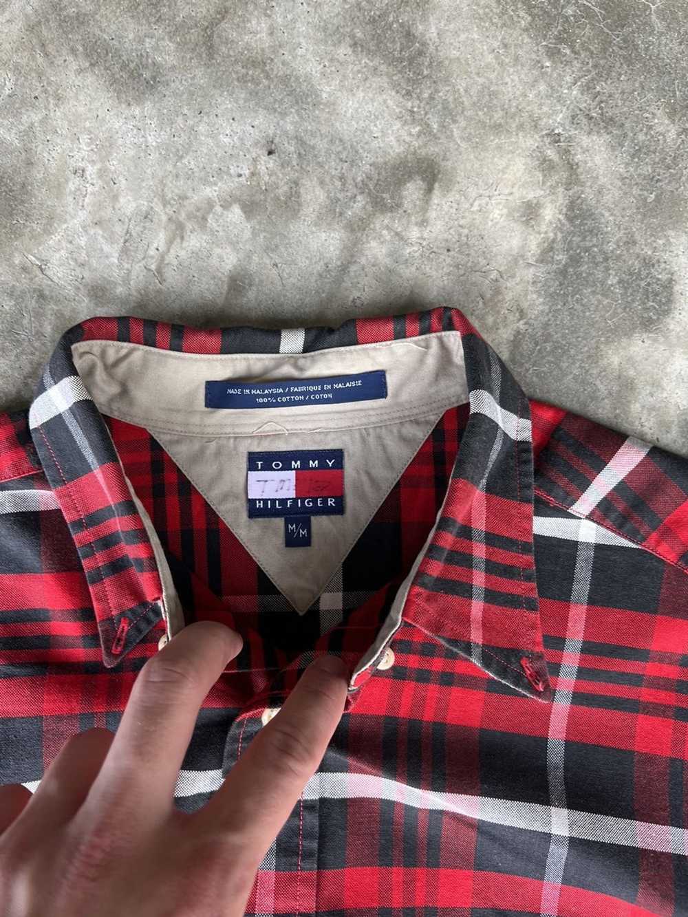 Tommy Hilfiger Vintage Tommy Hilfiger Plaid Butto… - image 3