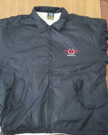 Tommy Hilfiger × Vintage Sherpa lined nylon jacket