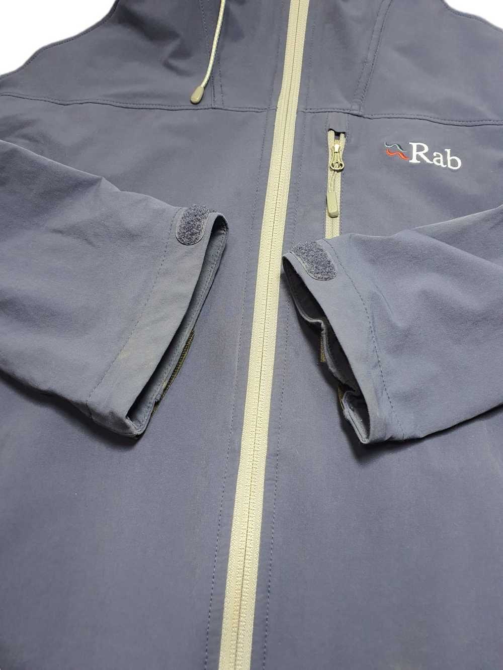 Rab Rab Scimitar Jacket Blue Softshell Hooded Siz… - image 5