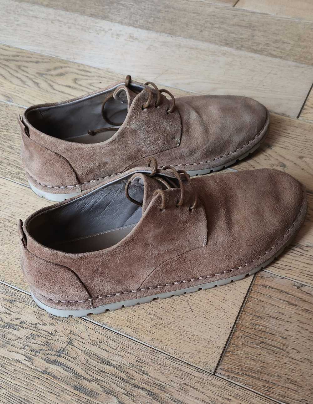 Marsell Marsell suede leather lace-up derby shoes - image 1